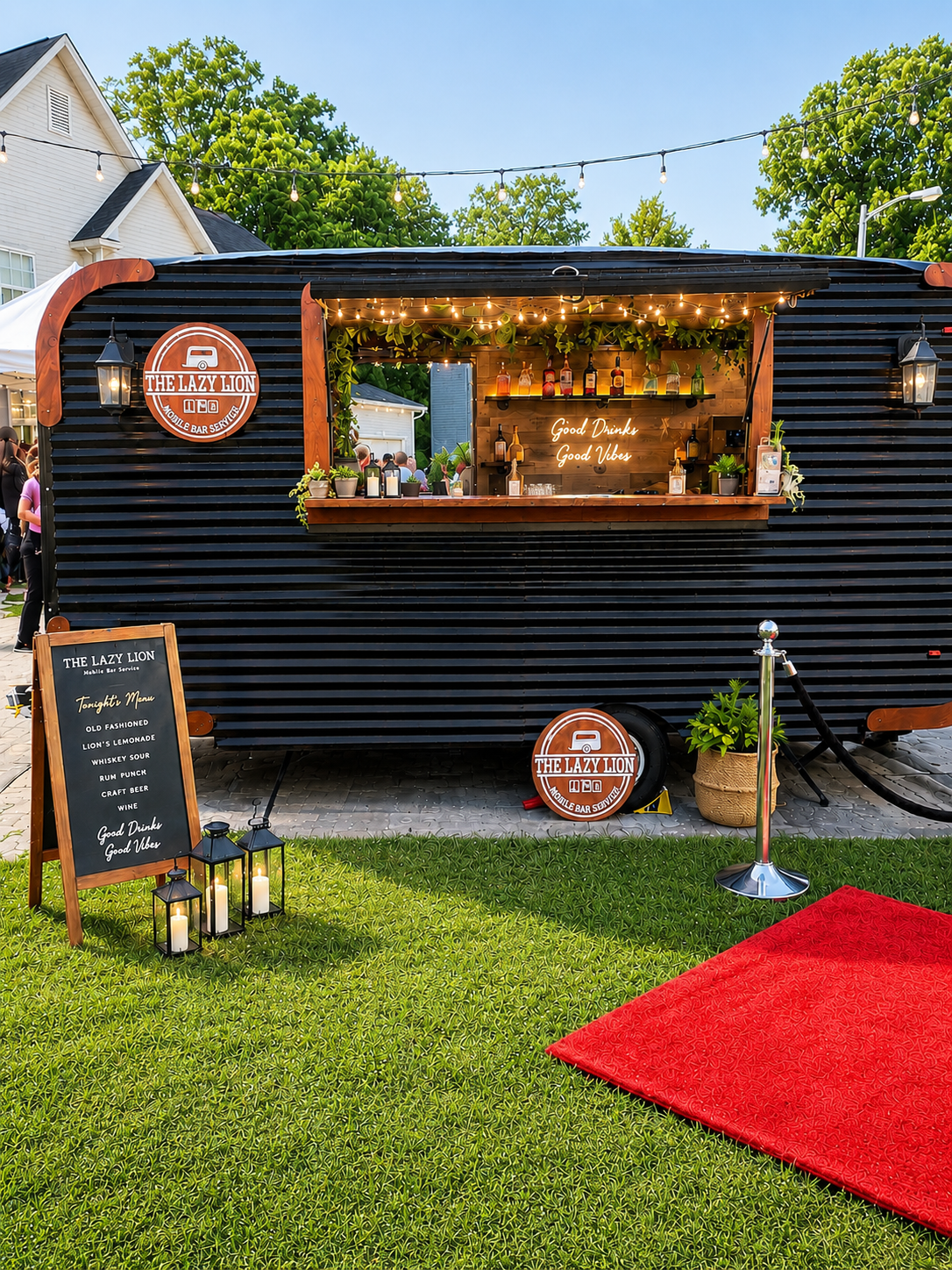 The Lazy Lion Trailer Bar