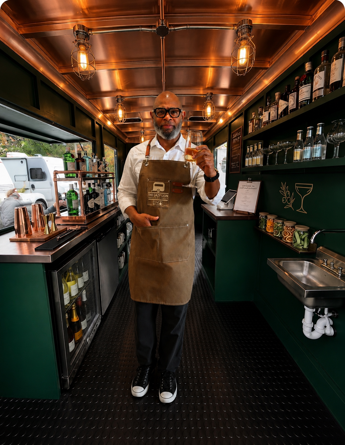 Vincent Smith — Founder, Lazy Lion Mobile Bar